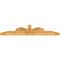 Ekena Millwork Richland Rough Sawn Timber Gable Bracket, Western Red Cedar, 108"W x 22"H x 6"D x 6"F, 5/12 Pitch GBW108X22X0606RIC00RWR - alternate 4